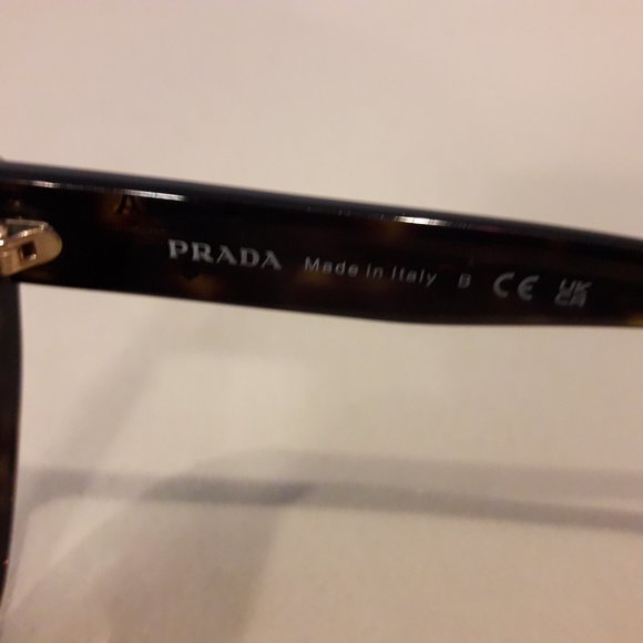 Prada Women's Sunglasses SPR 16X-F 59 16X-F 59 16 2AU-8C1 140 3N Havana Brown - Picture 7 of 16
